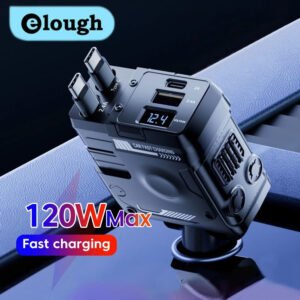 شاحن سيارة Elough 120 وات